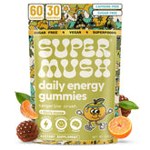 Gomitas SuperMush Energía en envase para foco y claridad.