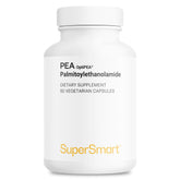 Supersmart 99% PEA cápsulas vegetarianas para apoyo diario del bienestar