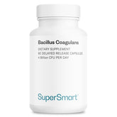 Botella de Supersmart Bacillus Coagulans con cápsulas para uso diario