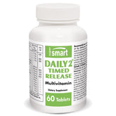 Supersmart Daily2 Timed Release: frente del bote con tabletas para apoyo diario de nutrientes