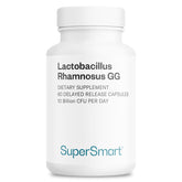 Supersmart Lactobacillus Rhamnosus GG, cápsulas de liberación retardada, apoyo digestivo diario