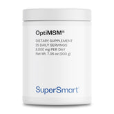 Supersmart OptiMSM polvo: fuente natural de azufre para vitalidad diaria.