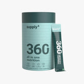 SUPPLY6 360 Verdes Polvo: ingredientes naturales para energía y bienestar diario.
