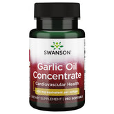 Swanson Aceite de Ajo 500 mg, envase visible, podría apoyar una ingesta diaria equilibrada