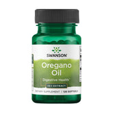 Swanson Aceite de Orégano 10:1, botella para apoyo digestivo natural.