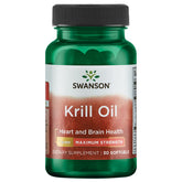 Swanson EFA Krill Oil MAX STR, cápsulas blandas, apoyo a la piel y articulaciones