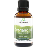 Swanson Aceite de orégano líquido: vertido de la botella para uso diario cómodo.