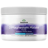 Swanson Albion Dimagnesium Malato: botella frontal para consumo diario seguro