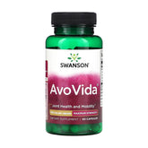Swanson AvoVida: botella de cápsulas para apoyo articular y movilidad diaria.