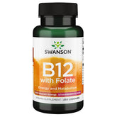 Swanson B-12 pastillas 1000 mcg, formato práctico para energía diaria