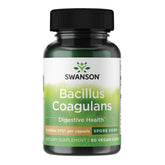 Swanson Bacillus Coagulans cápsula de 6 mil millones UFC para apoyo digestivo diario.