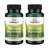 Swanson Bacopa Monnieri Bacognize en frasco para mejorar enfoque y memoria