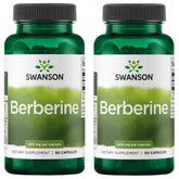 Swanson Berberine HCl cápsulas-veganas, posible apoyo metabólico diario