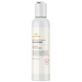 Swanson Biotin Shampoo con Silica, etiqueta frontal, cuidado diario del cabello.