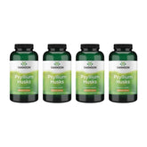 Swanson psyllium, cápsulas de cáscara para apoyo diario de la fibra.