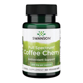 Swanson Cereza de Café cápsula, empaque seguro para uso diario.