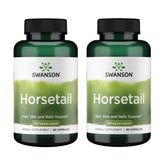 Swanson Cola de Caballo: cápsula 500 mg para apoyar cabello sano.
