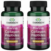Swanson colágeno de pescado hidrolizado tipo I, cápsulas de 400 mg para articulaciones.