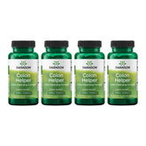 Swanson Colon Helper: cápsulas en primer plano para uso diario y apoyo digestivo.