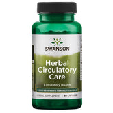 Swanson Cuidado Circulatorio Herbal botella con cápsulas para uso diario