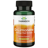 Swanson D-Limonene, cápsulas 250 mg, posible apoyo a la salud celular diaria.