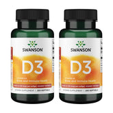 Swanson D3 5000 UI - botella: cápsulas fáciles de tragar para tu rutina diaria.