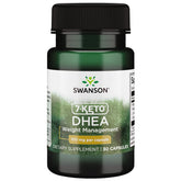 Swanson Diet 7-Keto DHEA 100 mg, botella de cápsulas para la gestión de peso
