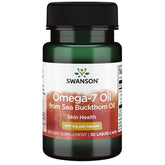 Swanson EFA Omega-7, botella de aceite para cuidado de piel.