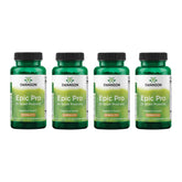 Swanson Epic-Pro frasco de probióticos con 25 cepas para equilibrio digestivo.