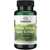 Swanson extracto de corteza de sauce blanco en cápsulas para confort muscular