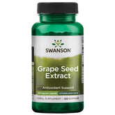 Swanson Extracto de Semilla de Uva estandarizado 50 mg en cápsulas para antioxidantes