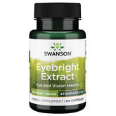 Swanson Eyebright Extract, botella para apoyo visual diario