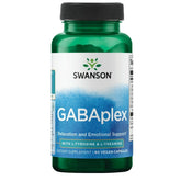 Gabaplex de Swanson en cápsulas vegetales, empaque práctico para uso diario