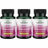 Swanson glándula ovárica: cápsulas para apoyo diario de la salud femenina.