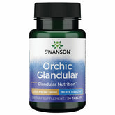 Swanson glándulas orquíacas envase: presentación estable para consumo diario.