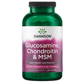 Swanson Glucosamina Condroitina MSM movilidad articular para mayor comodidad
