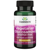 Swanson Glucosamina vegetariana, cápsulas, apoyo a la salud de las articulaciones para movilidad diaria.