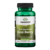Swanson Goji Berry Wolfberry capsulas, apoyo a la vision y bienestar ocular