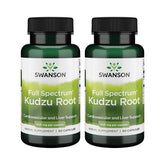 Swanson Kudzu Raíz, cápsulas de 500 mg, uso diario para bienestar general.