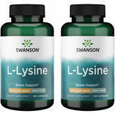 Swanson L-Lisina forma libre frasco de 500 mg para uso diario