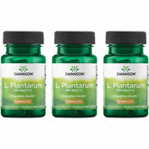 Swanson L. Plantarum, botella frontal, apoyo digestivo suave diario.
