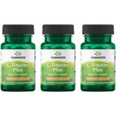 Swanson L. Reuteri Probiotic Plus - botella con cápsulas para salud intestinal