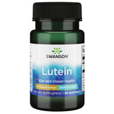 Swanson Luteína 20 mg, botella con 60 cápsulas, apoyo a la visión diaria.