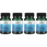 Swanson Luteolin Complex frasco de dosificación para uso diario.