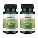 Swanson Magnolia Bark cápsulas 400 mg para apoyo digestivo