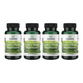 Swanson Melena de León, cápsulas veganas de 500 mg para enfoque diario.