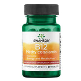 Swanson Metilcobalamina Tabletas 2,5 mg para energía y nervios.