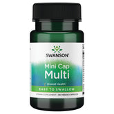 Swanson multivitaminas diarias sin minerales en cápsulas vegetales, apoyo diario.