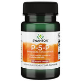 Swanson P-5-P botella de 60 cápsulas para suplementación diaria