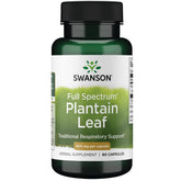 Swanson Plantago Mayor: hoja de Plantago Major para apoyo diario al bienestar